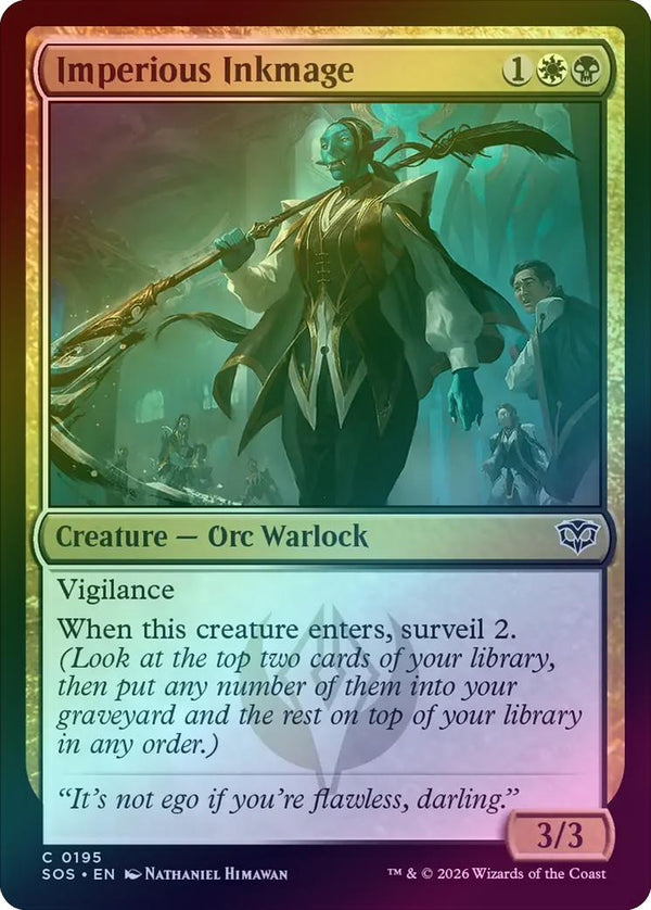 Imperious Inkmage (Foil) (SOS)