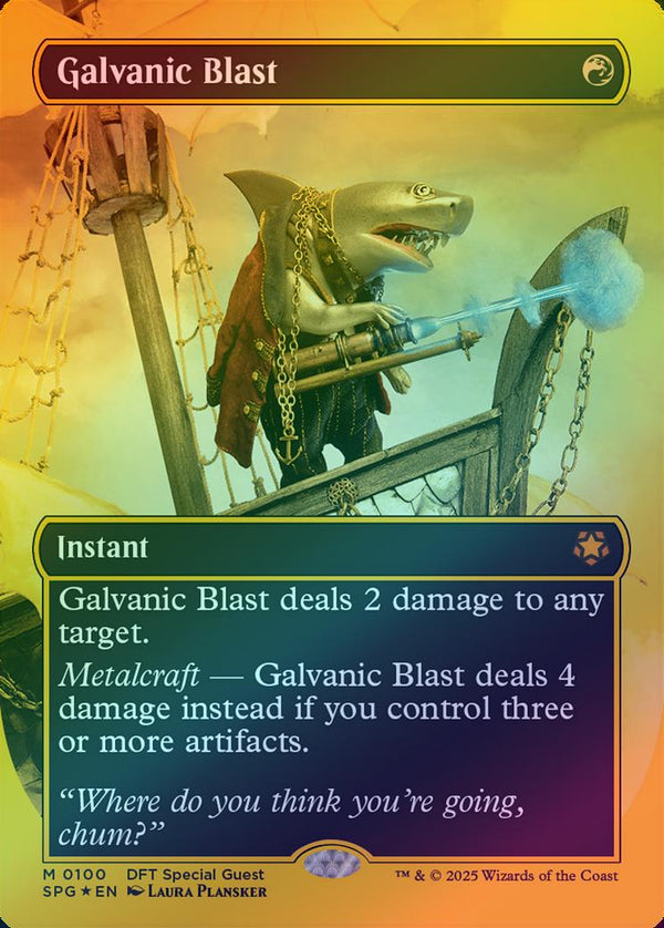 Galvanic Blast - Borderless (First-Place Foil) (SPG)