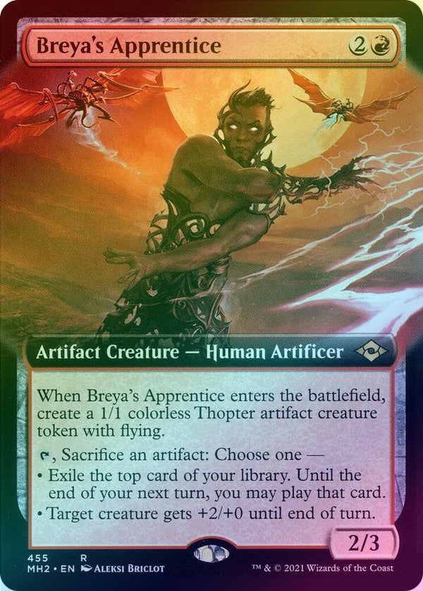 Breya's Apprentice - Extended Art (Foil) (MH2)