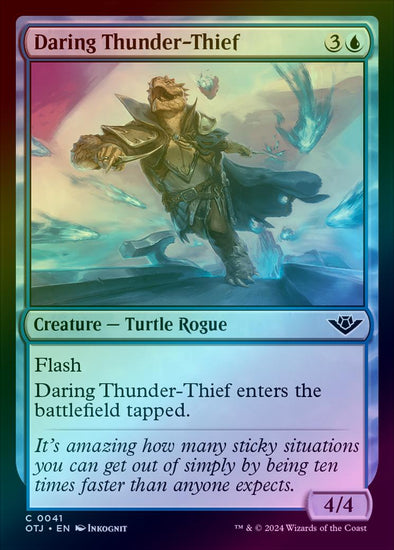 Daring Thunder-Thief (Foil) (OTJ)