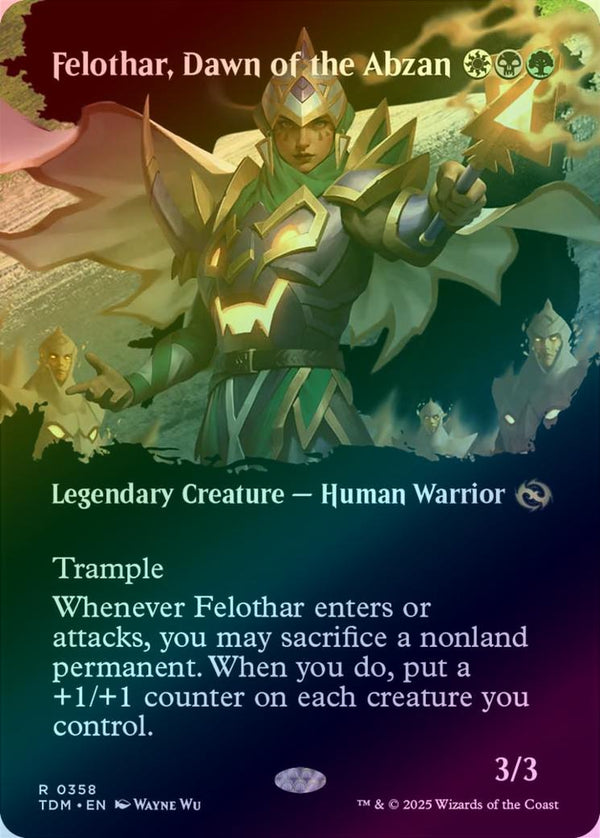 Felothar, Dawn of the Abzan - Clan Showcase (Foil) (TDM)