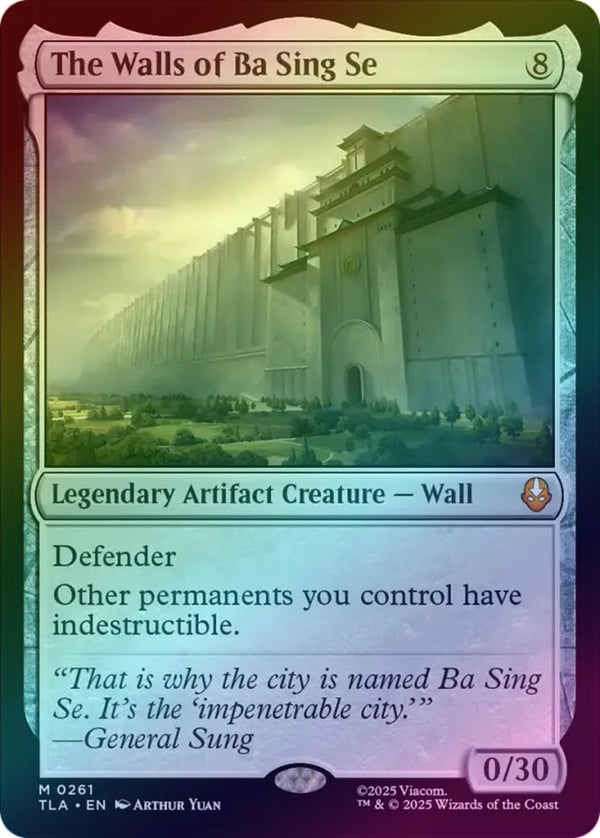The Walls of Ba Sing Se (Foil) (TLA)