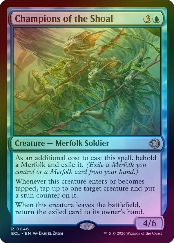 Champions of the Shoal (Foil) (ECL)