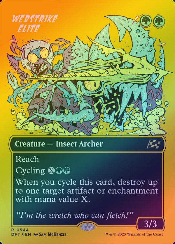 Webstrike Elite - Borderless Rude Rider (First-Place Foil) (DFT)