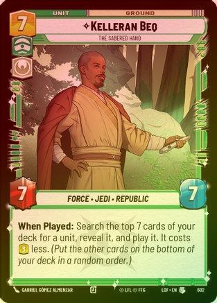 Kelleran Beq - The Sabered Hand - 602 - Uncommon (Foil)