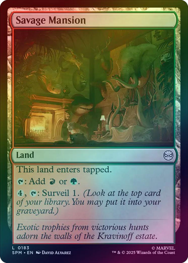 Savage Mansion (Foil) (SPM)