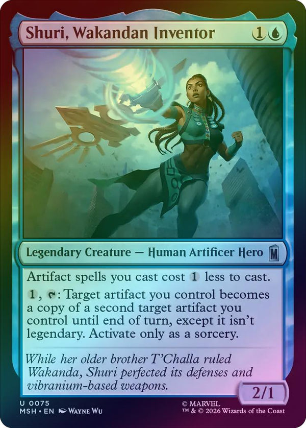 Shuri, Wakandan Inventor (Foil) (MSH) (Pre-Order)