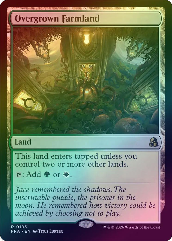 Overgrown Farmland (Foil) (FRA) (Pre-Order)