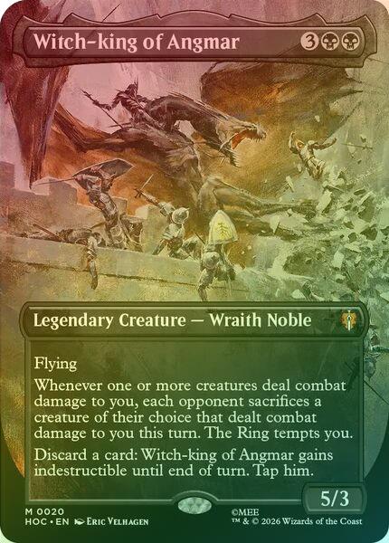 Witch-king of Angmar - Borderless (Foil) (HOC)
