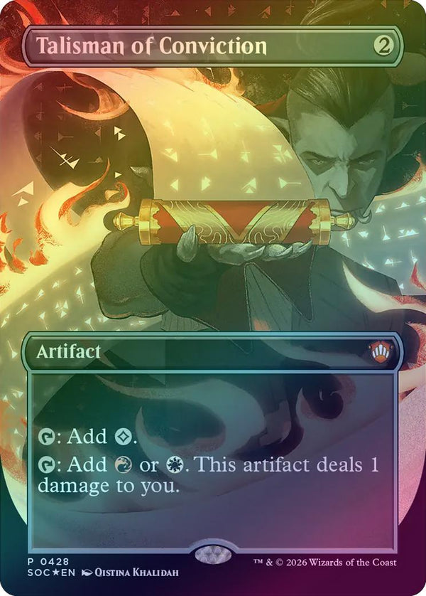 Talisman of Conviction - Borderless (Foil) (SOC)