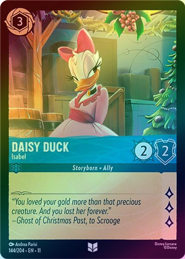 Daisy Duck (Isabel) - 144/204 - Uncommon (Foil)