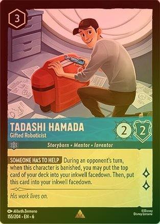 Tadashi Hamada (Gifted Roboticist) - 155/204 - Rare (Foil)