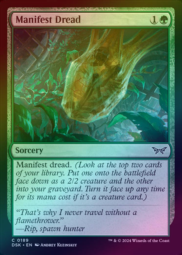 Manifest Dread (Foil) (DSK)