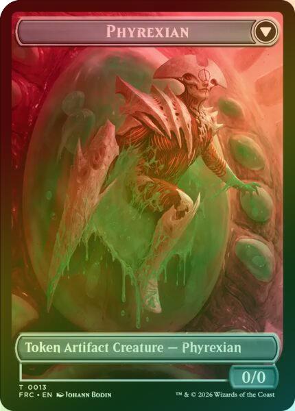 Phyrexian // Incubator Token (Foil) (TFRC)
