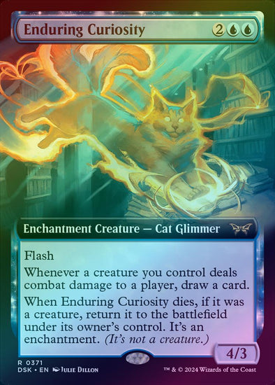 Enduring Curiosity - Extended Art (Foil) (DSK)