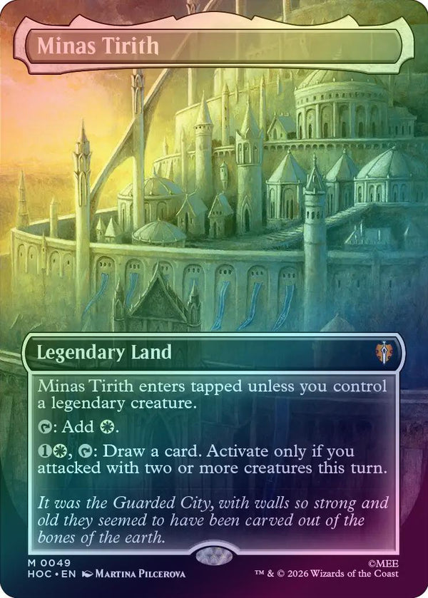 Minas Tirith - Borderless (Foil) (HOC)