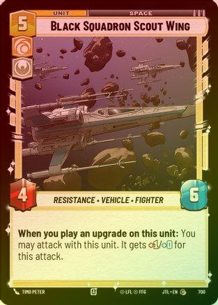 Black Squadron Scout Wing - 700 - Common (Foil)