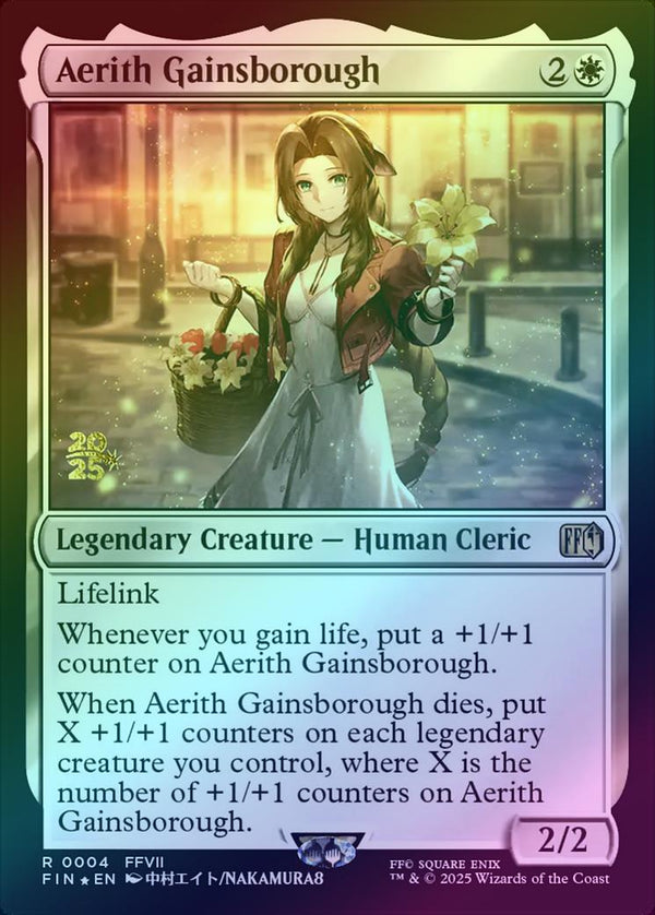 Aerith Gainsborough - Prerelease Promo (Foil) (PFIN)