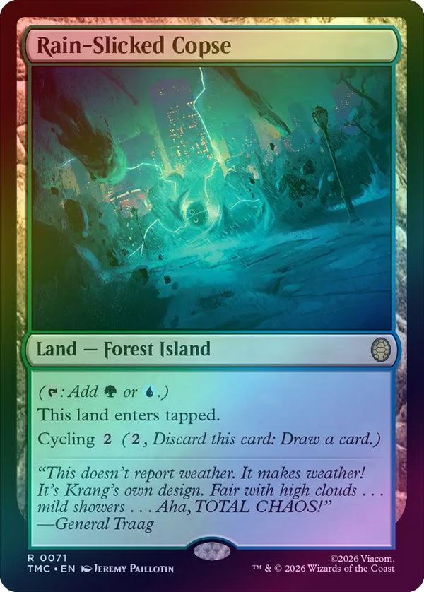 Rain-Slicked Copse (Surge Foil) (TMC)