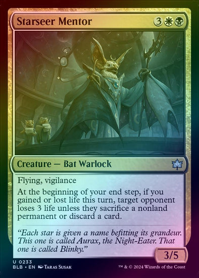 Starseer Mentor (Foil) (BLB)