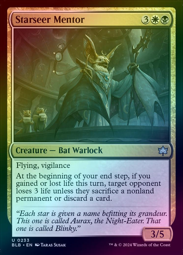 Starseer Mentor (Foil) (BLB)