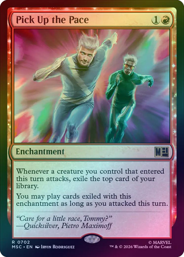 Pick Up the Pace (Foil) (MSC) (Pre-Order)