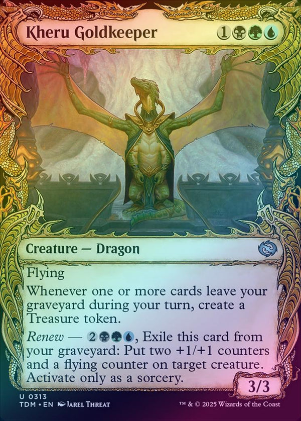 Kheru Goldkeeper - Draconic Showcase (Foil) (TDM)