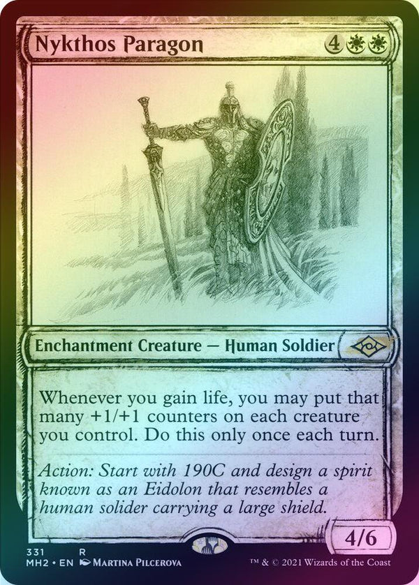 Nykthos Paragon - Sketch Showcase (Foil) (MH2)