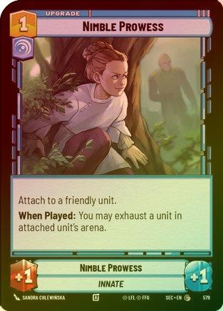 Nimble Prowess (Foil) - 579 - Common (Foil)