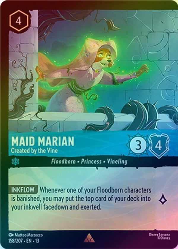 Maid Marian (Created by the Vine) - 158/207 - Rare (Foil)