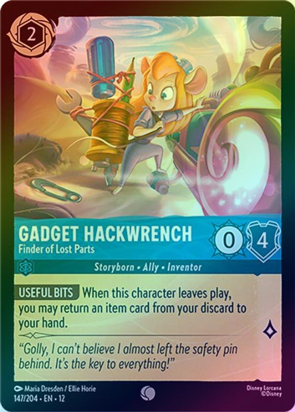 Gadget Hackwrench (Finder of Lost Parts) - 147/204 - Common (Foil)