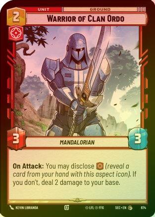 Warrior of Clan Ordo (Foil) - 674 - Common (Foil)