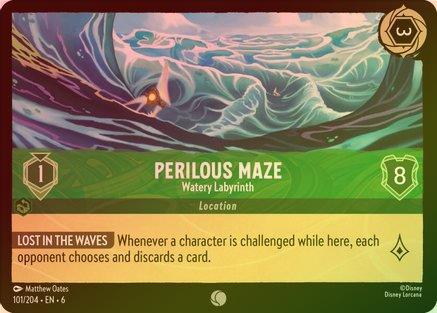 Perilous Maze (Watery Labyrinth) - 101/204 - Common (Foil)