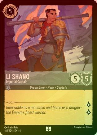 Li Shang (Imperial Captain) - 182/204 - Uncommon (Foil)