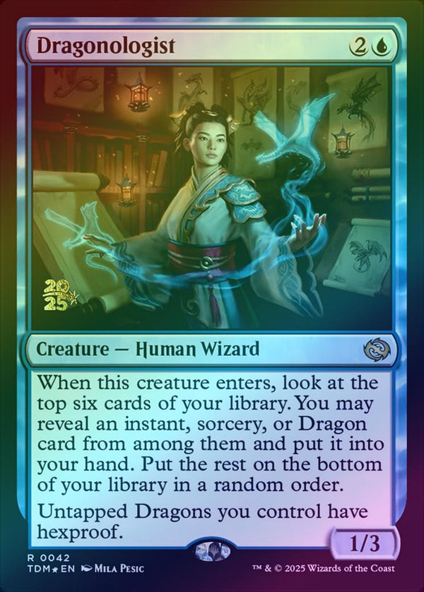 Dragonologist - Prerelease Promo (Foil) (PTDM)