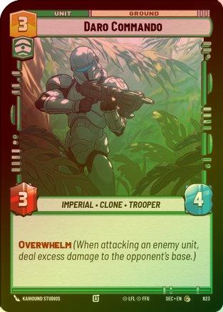 Daro Commando (Foil) - 623 - Common (Foil)