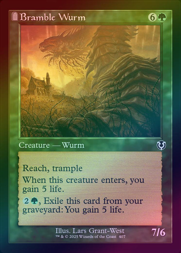 Bramble Wurm - Retro Frame (Foil) (INR)