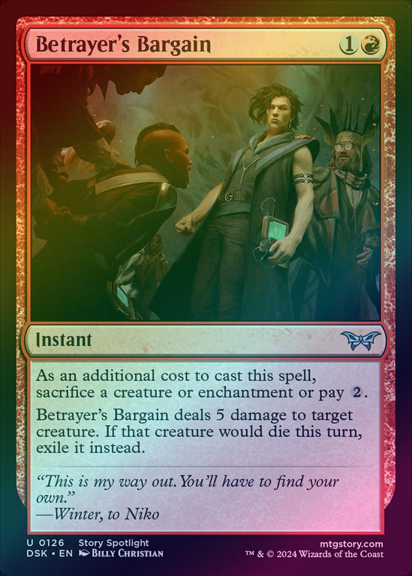 Betrayer's Bargain (Foil) (DSK)