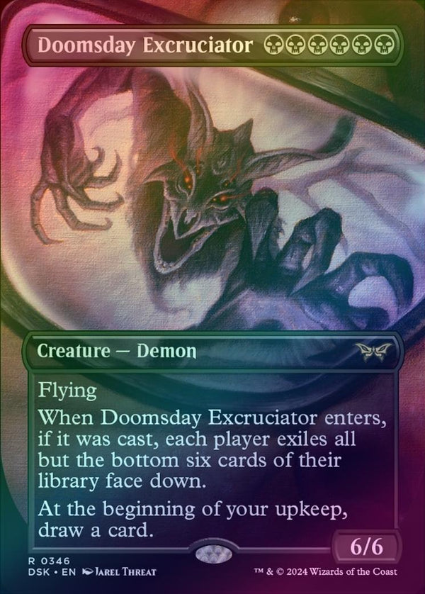 Doomsday Excruciator - Borderless (Foil) (DSK)