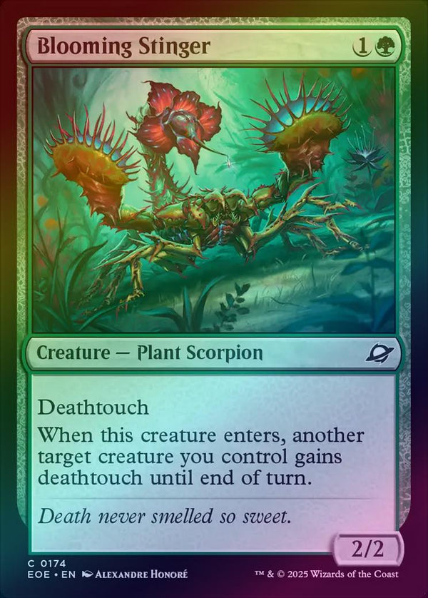 Blooming Stinger (Foil) (EOE)
