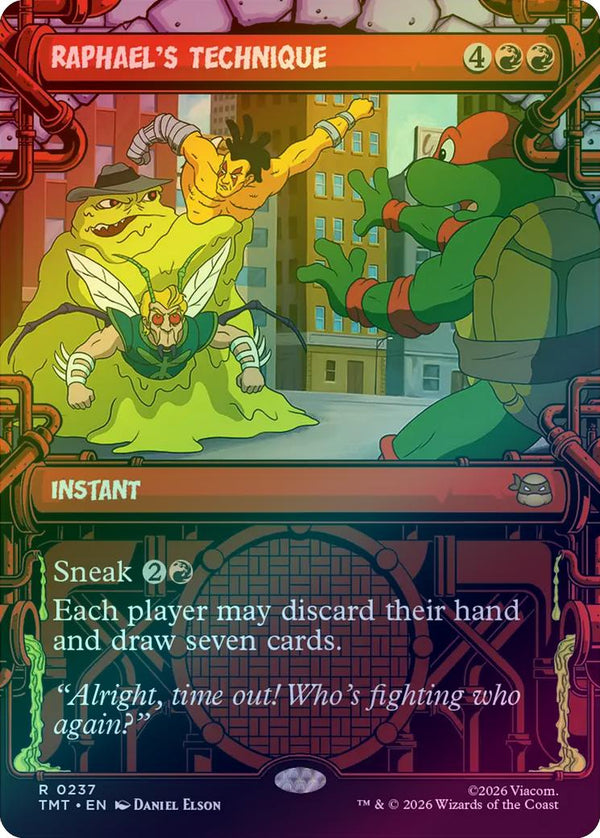 Raphael's Technique - Sewer Frame (Foil) (TMT)