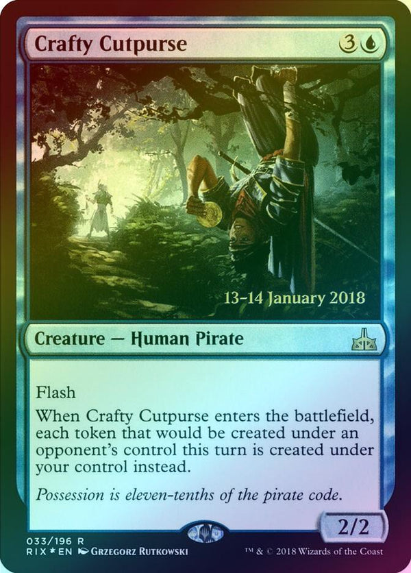 Crafty Cutpurse - Prerelease Promo (Foil) (PRIX)