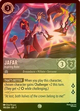 Jafar (Aspiring Ruler) - 190/204 - Common (Foil)