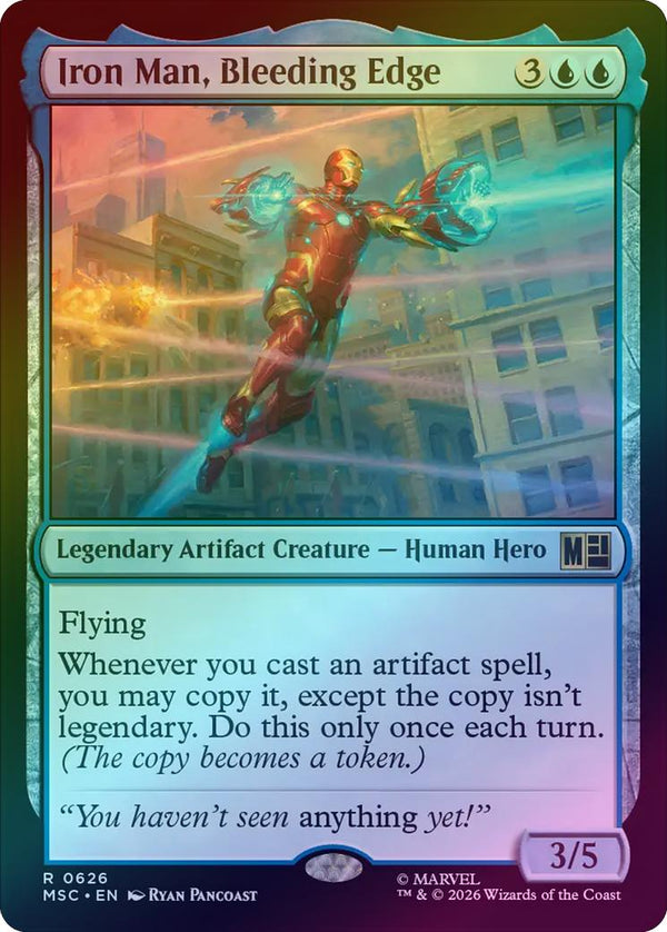 Iron Man, Bleeding Edge (Foil) (MSC) (Pre-Order)