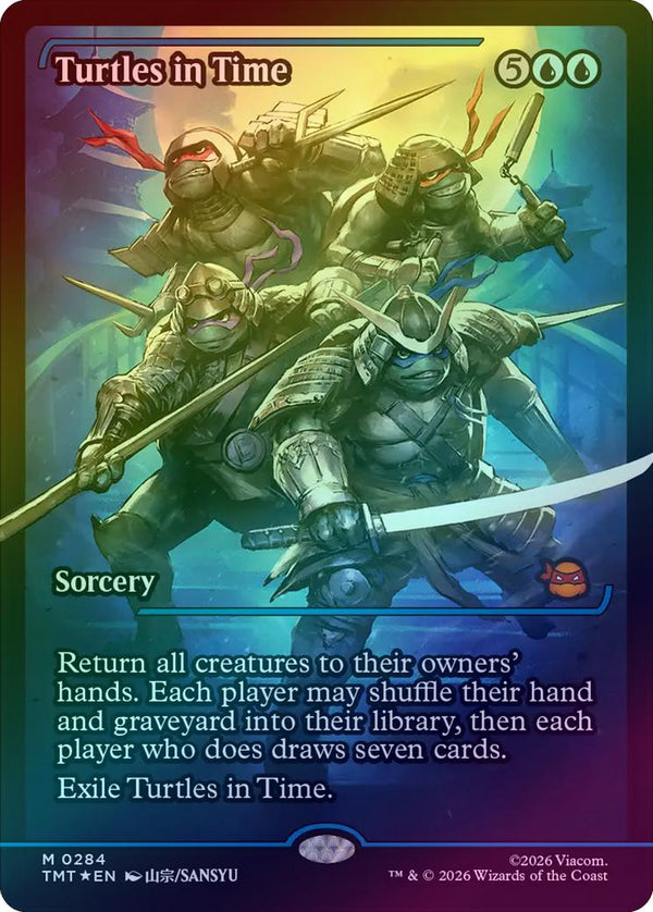 Turtles in Time - Japan Showcase (Foil) (TMT)