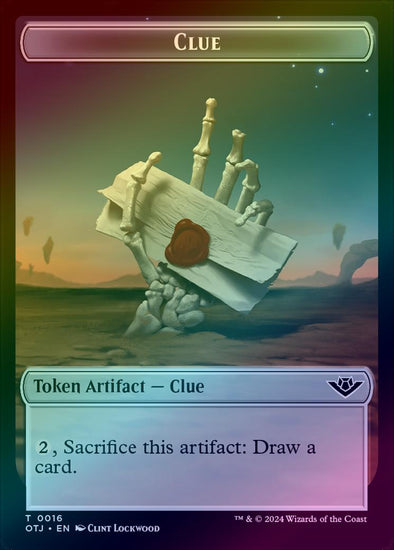 Clue Token (Foil) (TOTJ)