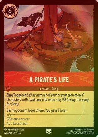 A Pirate's Life - 128/204 - Uncommon (Foil)