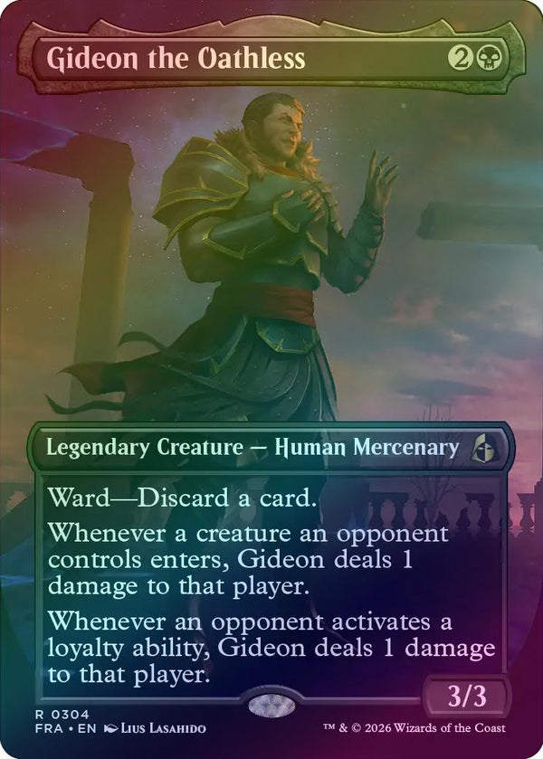 Gideon the Oathless - Borderless Echo (Foil) (FRA)