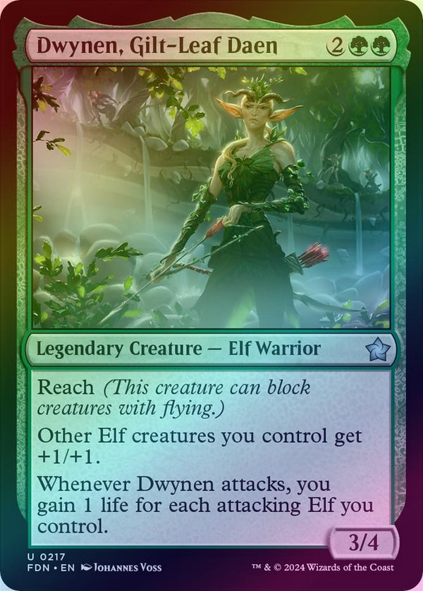 Dwynen, Gilt-Leaf Daen (Foil) (FDN)