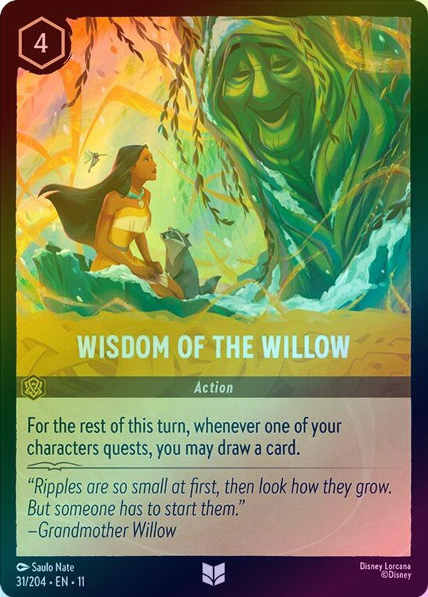 Wisdom of the Willow - 31/204 - Uncommon (Foil)